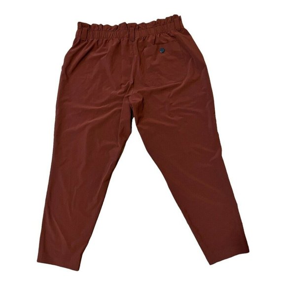 Athleta Skyline Pants 12P cognac brown - Picture 6 of 12